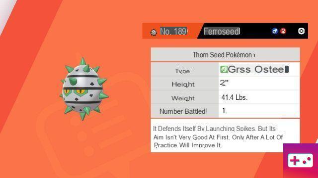 Onde encontrar Grindur em Pokémon Sword and Shield