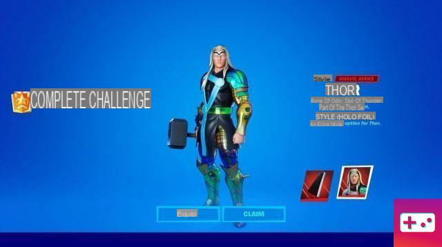 How to Get the Rainbow Thor Skin in Fortnite - Holo Skin