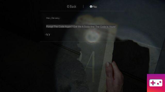 Qual è il codice dell'armadietto in The Tunnels in The Last of Us Part II?