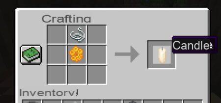 How to make a candle cake in Minecraft