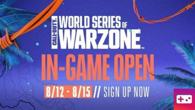 How to register for the World Series of Warzone 2022 tournament