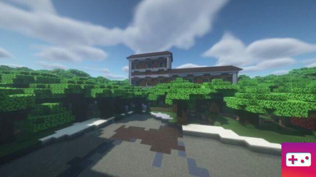 Onde estão as salas secretas em Minecraft Woodland Mansions