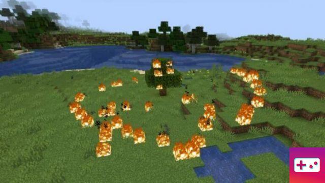 Come disabilitare la diffusione del fuoco in Minecraft