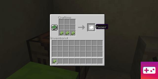How to get paper in Minecraft