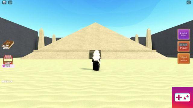 How to get the Egyptian Head ingredient in Roblox Wacky Wizards?