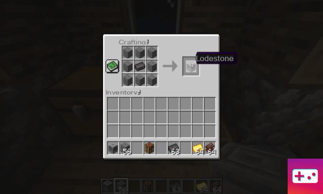 Como criar e usar uma Lodestone no Minecraft