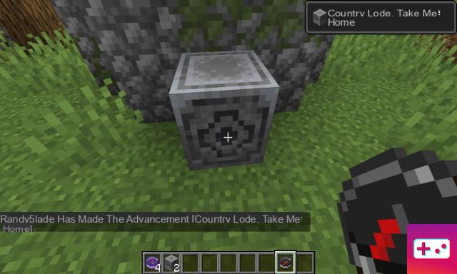 Como criar e usar uma Lodestone no Minecraft