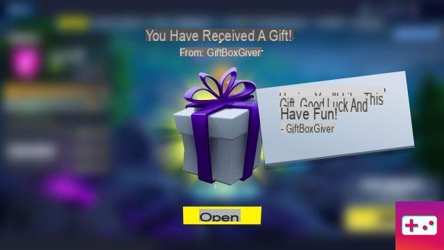 How to Use Gifts in Fortnite