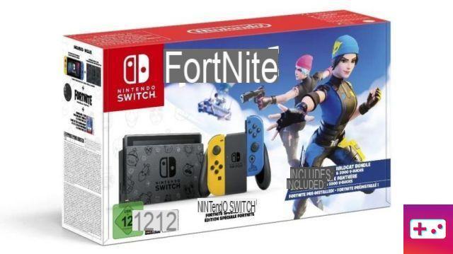 Pacote de switch Fortnite Nintendo de edição limitada - preço, data de lançamento, detalhes