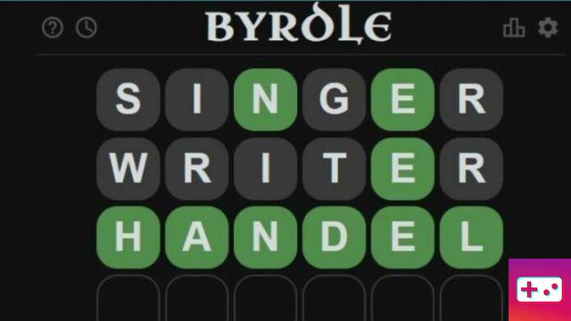Today's Byrdle answer – updated daily! (May 2022)