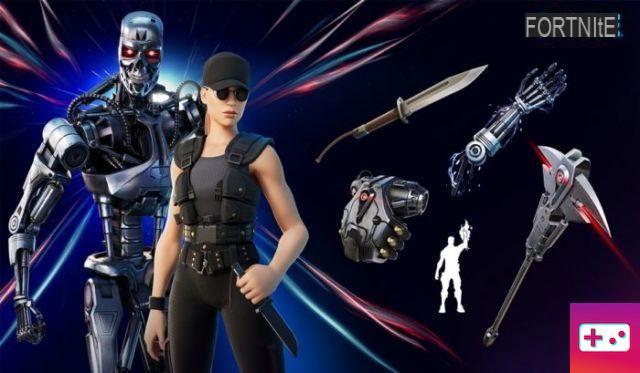 Terminator T-800 and Sarah Connor officially join Fortnite