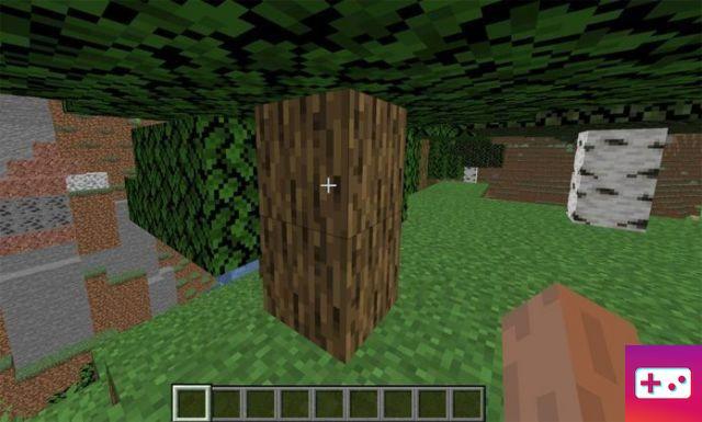 How to make an ax in Minecraft